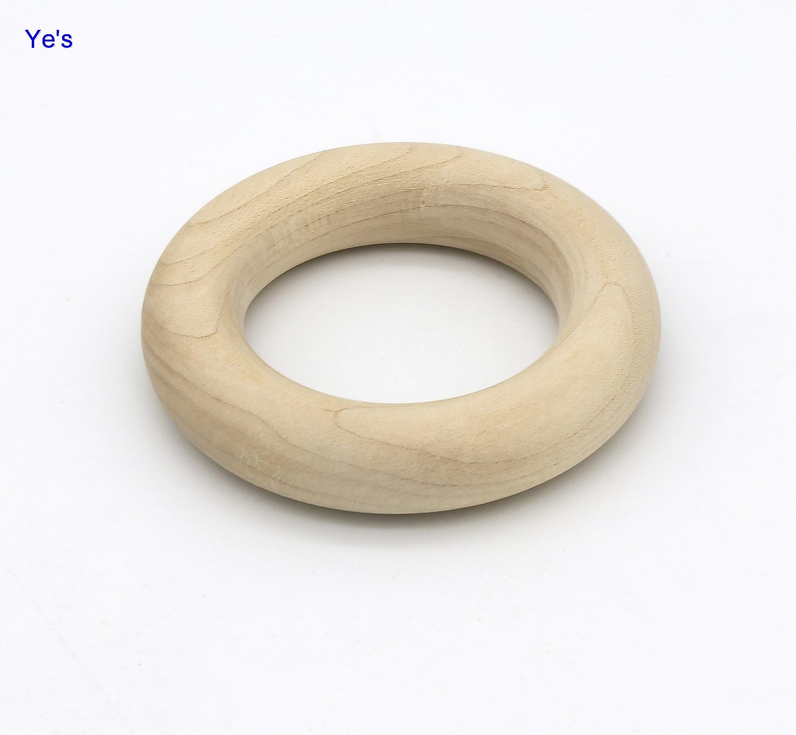 wood teething ring