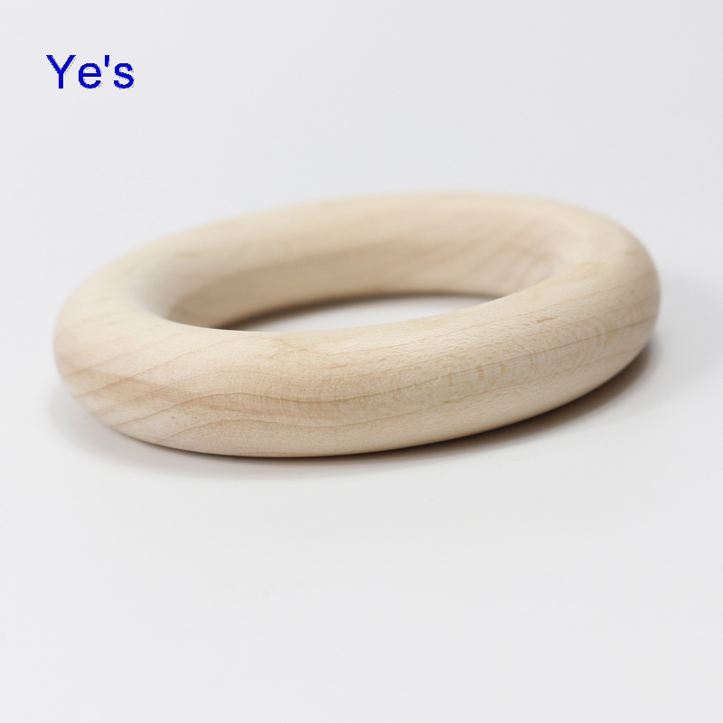wood gymnasics rings
