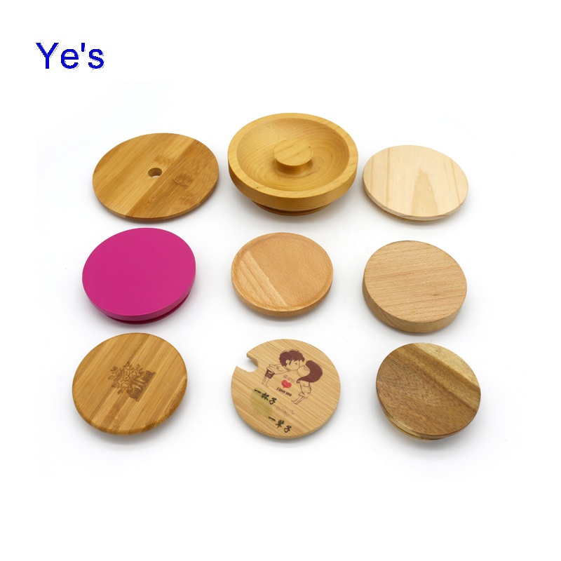 wood bootle/jar/container lids
