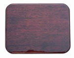 walnut double sides piano finish plaque