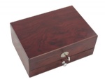 matte finish wood jewelry box